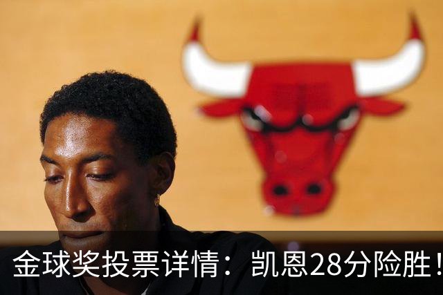 金球奖投票详情：凯恩28分险胜！40名评委第一投他